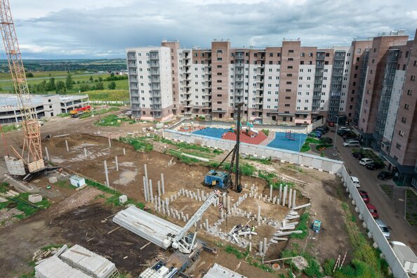 Ход строительства 1 августа 2025