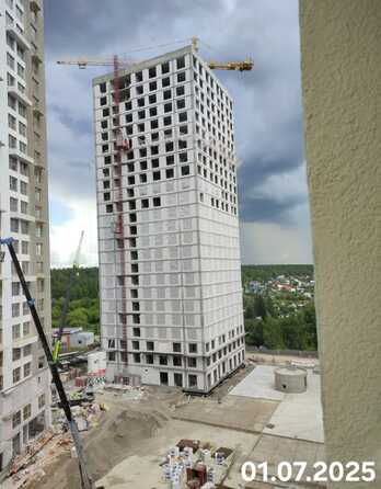 Ход строительства 1 июля 2025