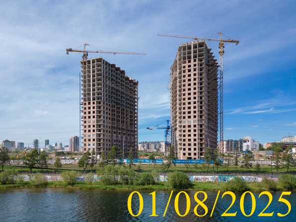 Ход строительства 1 августа 2025