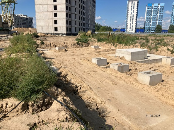 Ход строительства 25 августа 2025