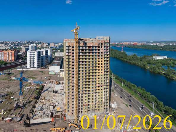 Ход строительства 1 июля 2026