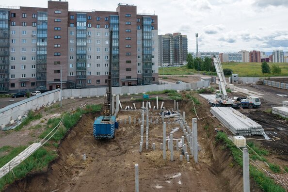 Ход строительства 1 августа 2025