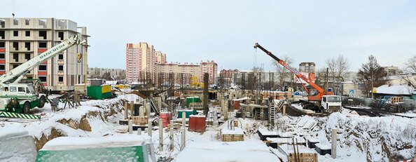 Ход строительства 24 января 2013