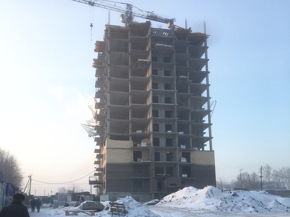 Ход строительства 22 января 2018