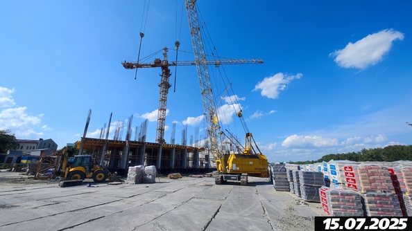 Ход строительства 23 июля 2025