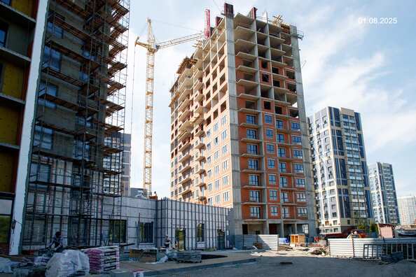 Ход строительства 1 августа 2025