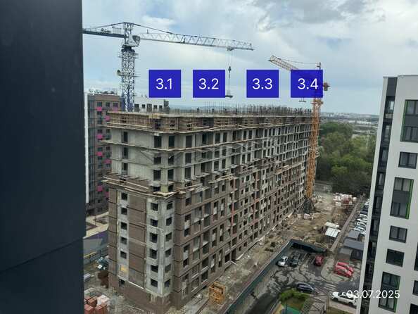 Ход строительства 7 июля 2025
