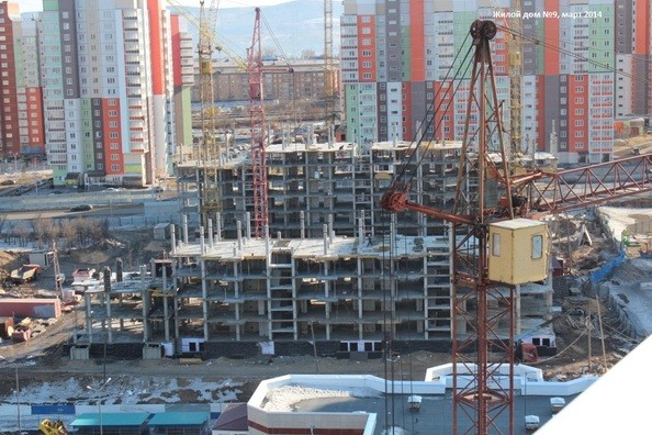 Ход строительства март 2014