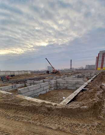 Ход строительства 1 ноября 2025