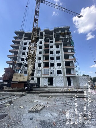 Ход строительства 9 июня 2026