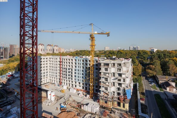 Ход строительства 15 сентября 2026