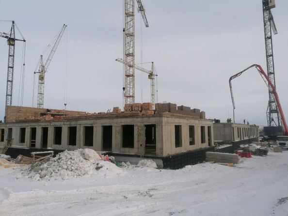 Ход строительства 10 февраля 2026