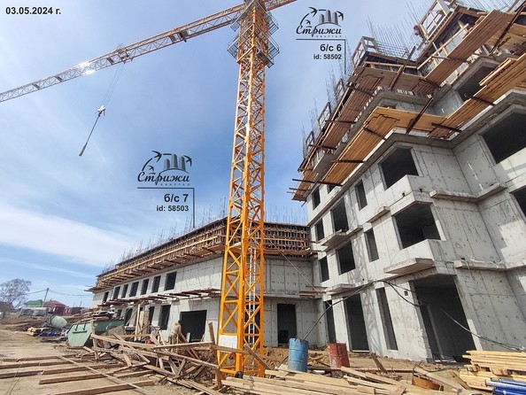Ход строительства 3 мая 2024