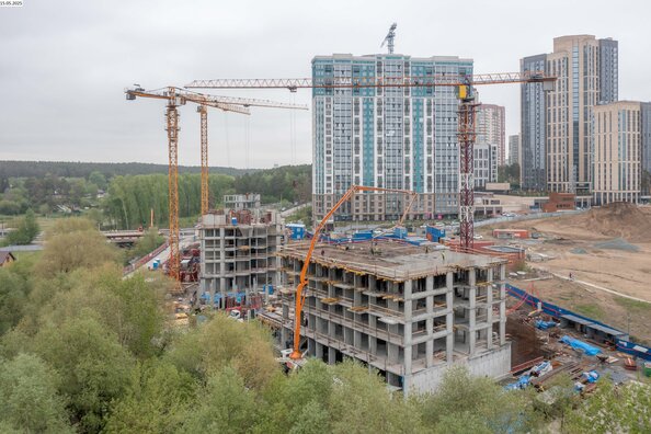 Ход строительства 15 мая 2025