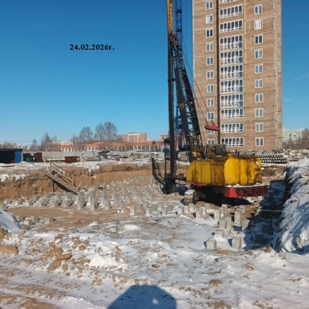 Ход строительства 24 февраля 2026