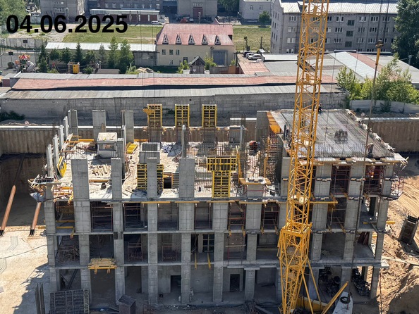 Ход строительства 4 июня 2025