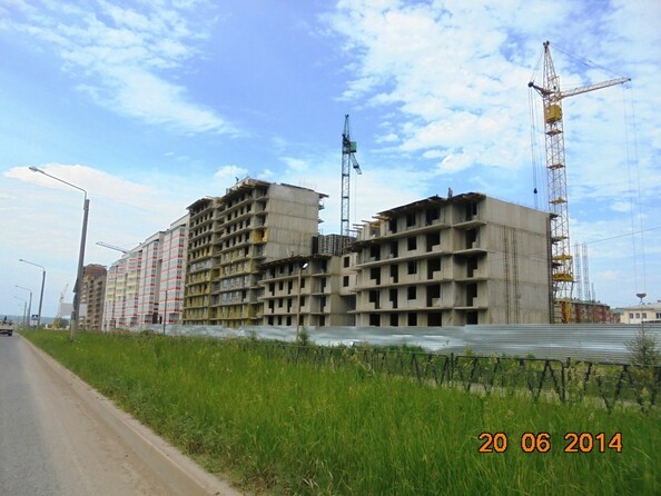 Ход строительства июнь 2014