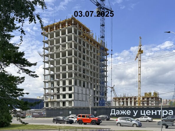 Ход строительства 3 июля 2025