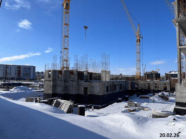Ход строительства 27 февраля 2026