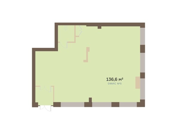 Планировка  136,6 м²