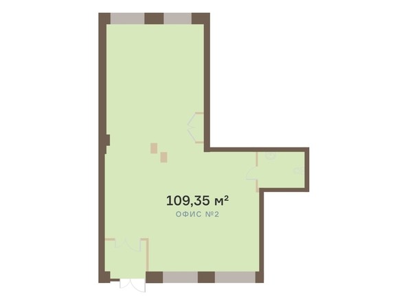 Планировка  109,35 м²
