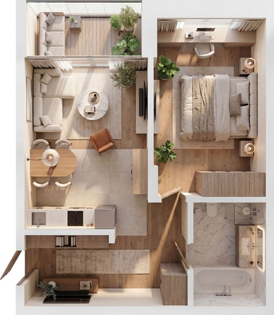 
  Продается 1-комн. квартира 50.5 м², в ЖК Суриков, дом 2. Фото 4.