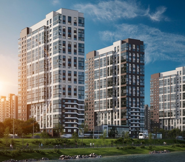 
  Продается 2-комн. квартира 57.4 м², в ЖК Суриков, дом 1. Фото 7.
