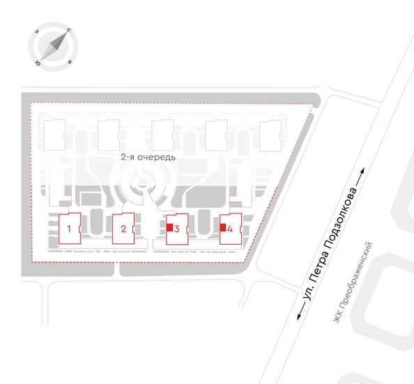 
   Продам 2-комнатную, 63.1 м², Чижи, 1 очередь

. Фото 1.