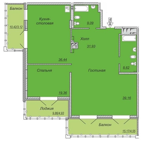 
   Продам 3-комнатную, 144.6 м², Ладо Кецховели ул, 36

. Фото 8.