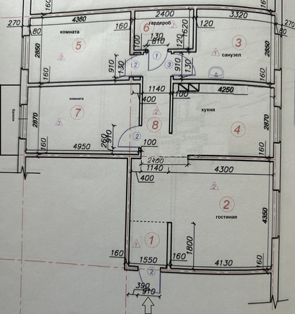 
   Продам 3-комнатную, 83.1 м², Новосибирская ул, 48

. Фото 27.