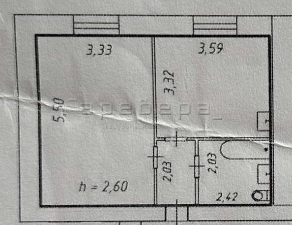 
   Продам 1-комнатную, 37.8 м², Джамбульская ул, 4Б

. Фото 3.