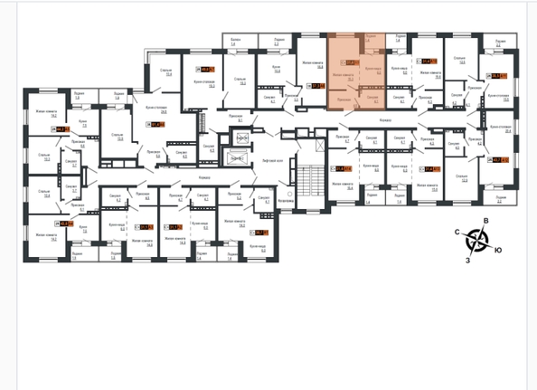 
   Продам 1-комнатную, 32.4 м², Мичуринские аллеи, дом 2

. Фото 1.