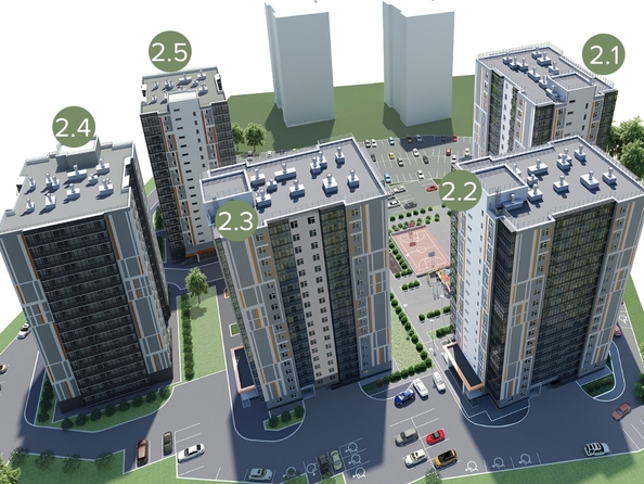 
   Продам 2-комнатную, 62.7 м², Мичурино, дом 2 строение 5

. Фото 5.