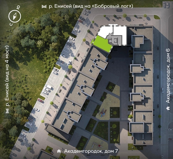 
   Продам 3-комнатную, 104.43 м², Академгородок ул, 78

. Фото 3.