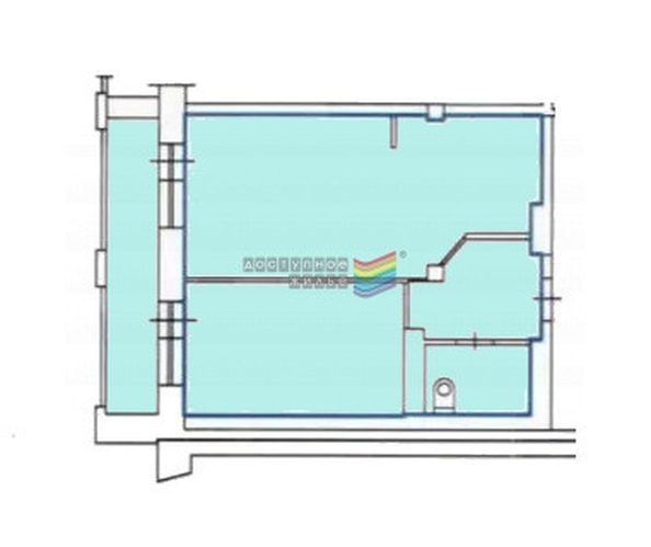 
   Продам 2-комнатную, 71.4 м², Алексеева ул, 107

. Фото 26.