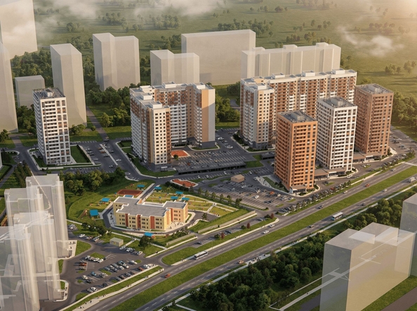 
  Продается 1-комн. квартира 34.2 м², в ЖК Нанжуль-Солнечный, дом 11. Фото 21.