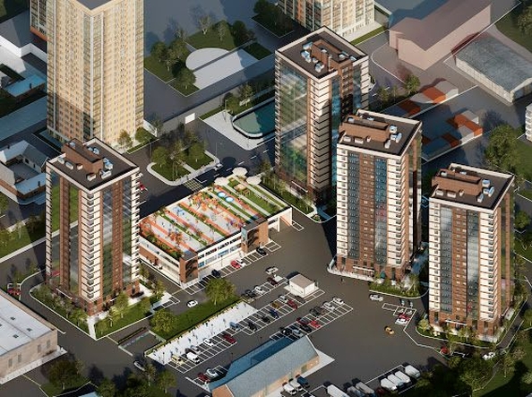 
   Продам 2-комнатную, 54.55 м², АЭРОCITY (Аэросити), дом 1

. Фото 3.