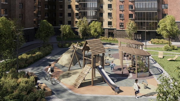 
  Продается 3-комн. квартира, 74.1 м², ЖК Октябрьский, дом 1
. Фото 4.