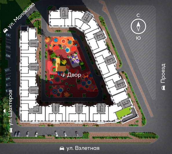 
   Продам 3-комнатную, 88.12 м², Сити-квартал на Взлетной, дом 1

. Фото 1.