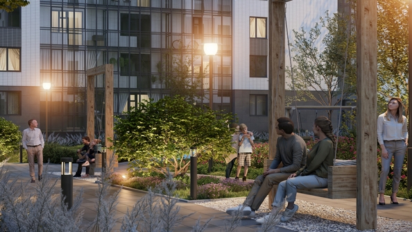 
   Продам 3-комнатную, 76.9 м², Белый квартал на Свободном, дом 3

. Фото 3.