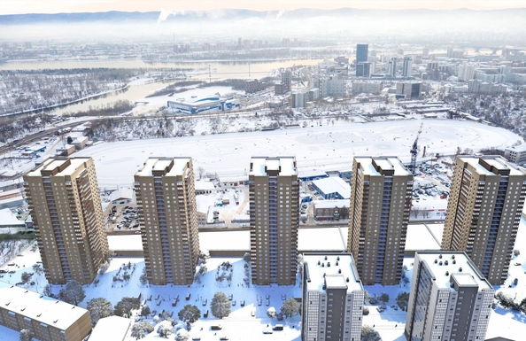 
  Продается 3-комн. квартира, 71.63 м², ЖК На Дудинской, дом 5
. Фото 16.