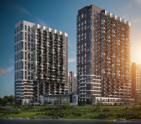 
  Продается 1-комн. квартира, 50.7 м², ЖК Суриков, дом 2
. Фото 2.