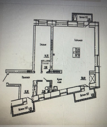 
  Продается 2-комн. квартира, 91.6 м², ЖК Ривьера-Солонцы, дом 1
. Фото 3.