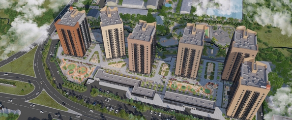 
  Продается 3-комн. квартира, 59.1 м², ЖК Калина Долина, дом 2
. Фото 3.