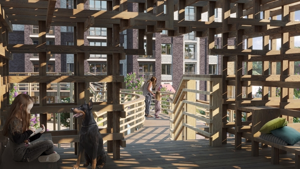 
  Продается 2-комн. квартира, 52.1 м², ЖК Барбарис
. Фото 16.