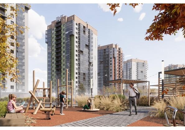
  Продается студия, 29.68 м², ЖК ЛЕТО, дом 1
. Фото 1.