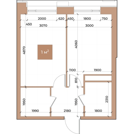 
  Продается 1-комн. квартира, 39.2 м², ЖК Небо над Енисеем, корпус 4
. Фото 2.