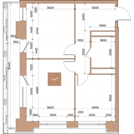 
  Продается 2-комн. квартира, 57.2 м², ЖК Небо над Енисеем, корпус 4
. Фото 3.