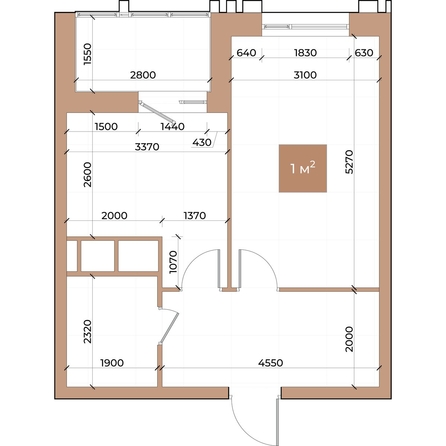 
  Продается 1-комн. квартира, 41 м², ЖК Небо над Енисеем
. Фото 2.