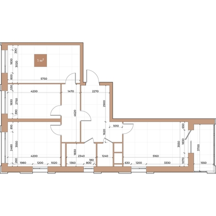 
  Продается 3-комн. квартира, 88 м², ЖК Небо над Енисеем
. Фото 2.